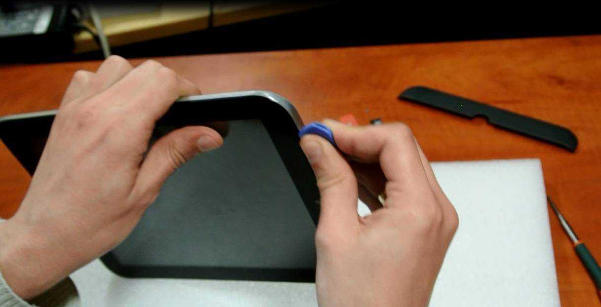 Детальная разборка планшета своими руками
