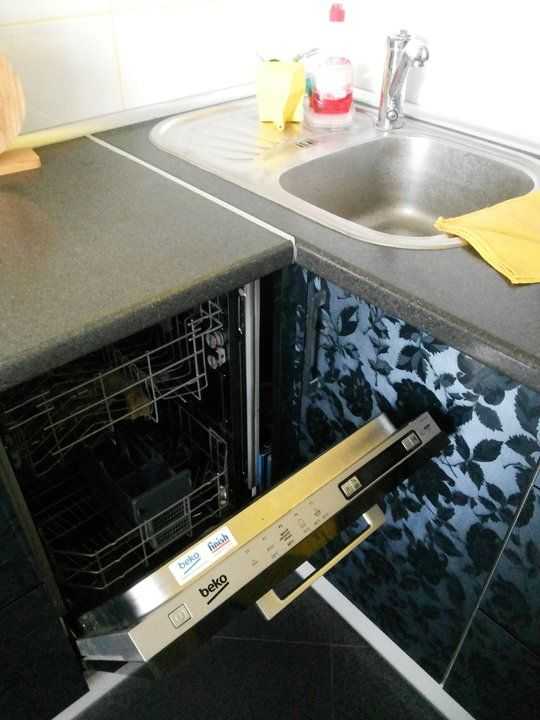 Посудомойка под варочной панелью — газовой и электрической