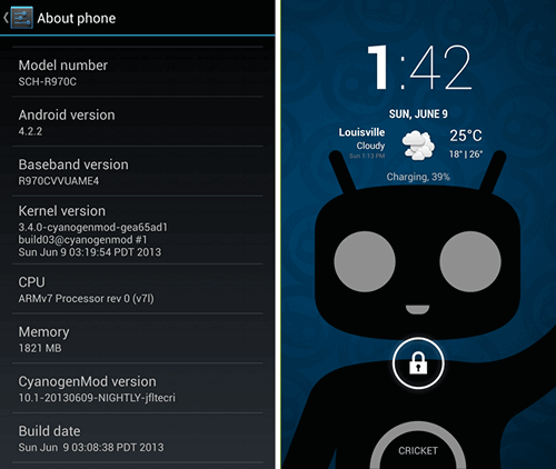 Cyanogenmod 13 - обзор, установка и настройка - it-lenta.ru