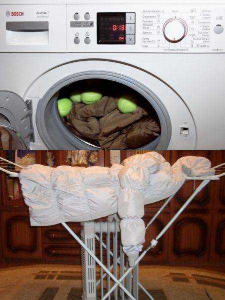 Как постирать пуховик в стиральной машине так, чтобы пух не сбивался, какой режим выбрать, способы ручной чистки, как правильно сушить