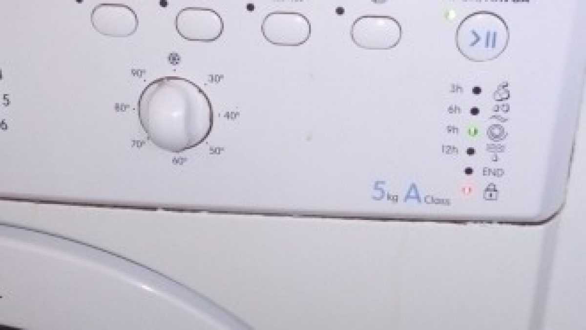 Обнулить стиральную машину индезит