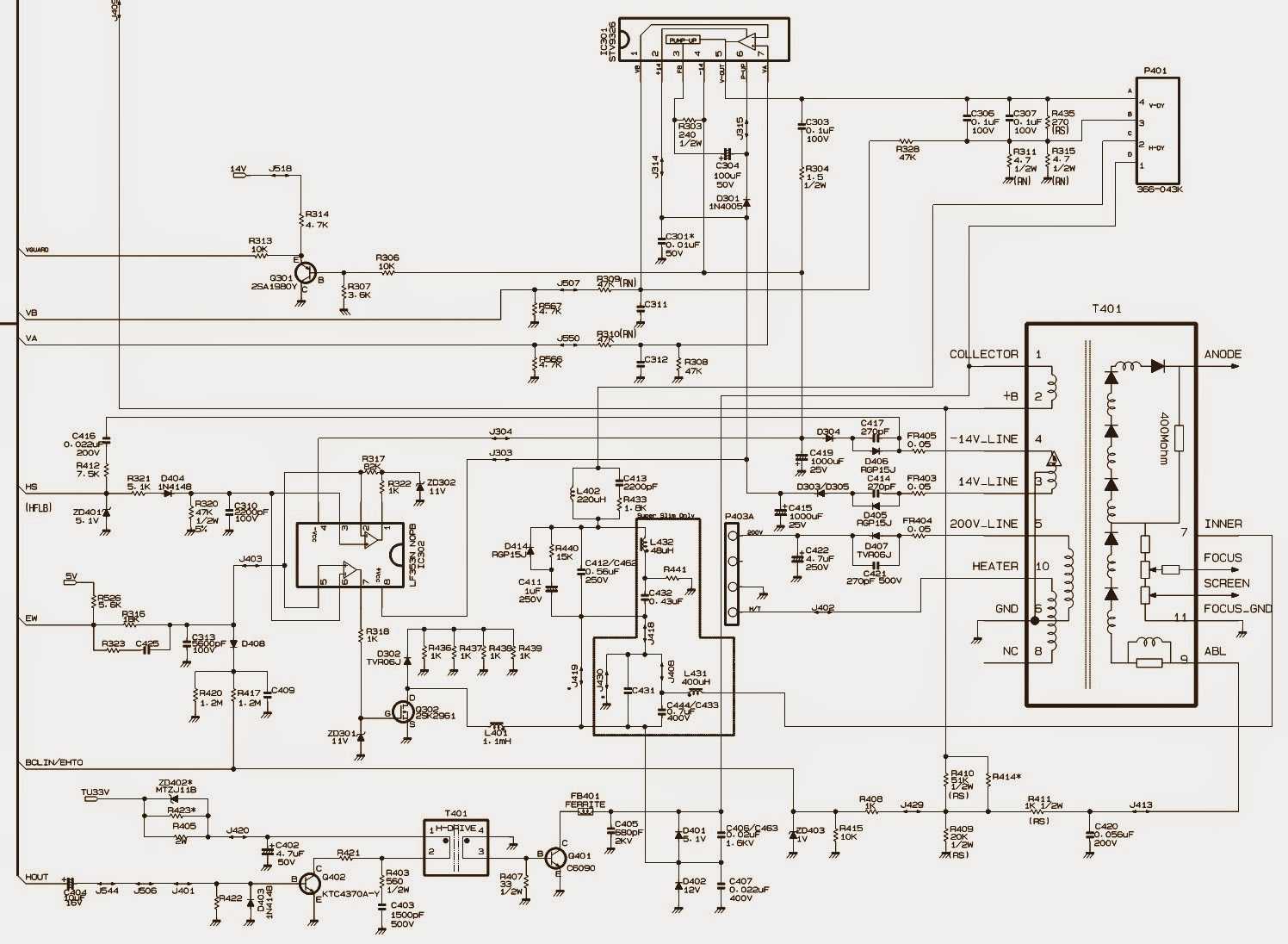 Lg 47lx6500 схема