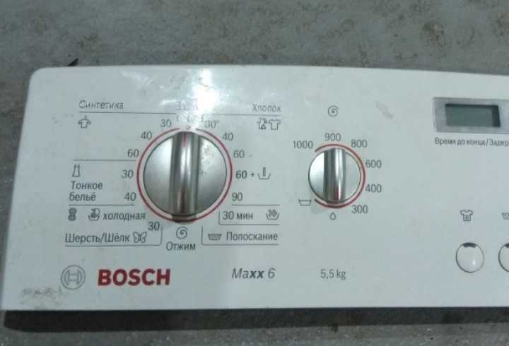Маркировка стиральных машин bosch и ее расшифровка