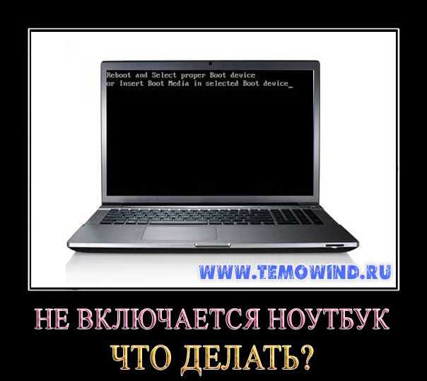 Что делать если ноутбук включается но нет изображения