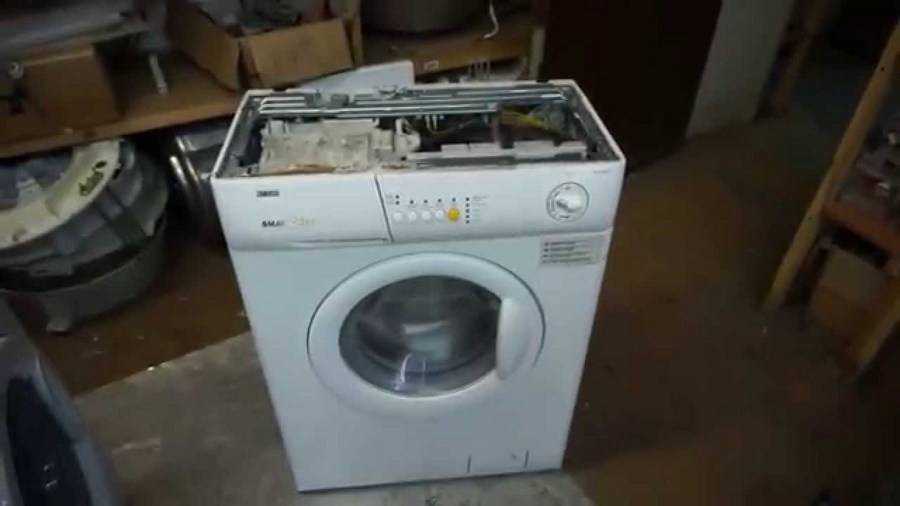 Как разобрать стиральную машинку zanussi