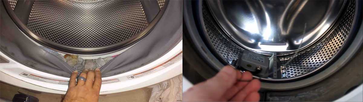 Косточка от лифчика попала в барабан стиральной машины – что делать?