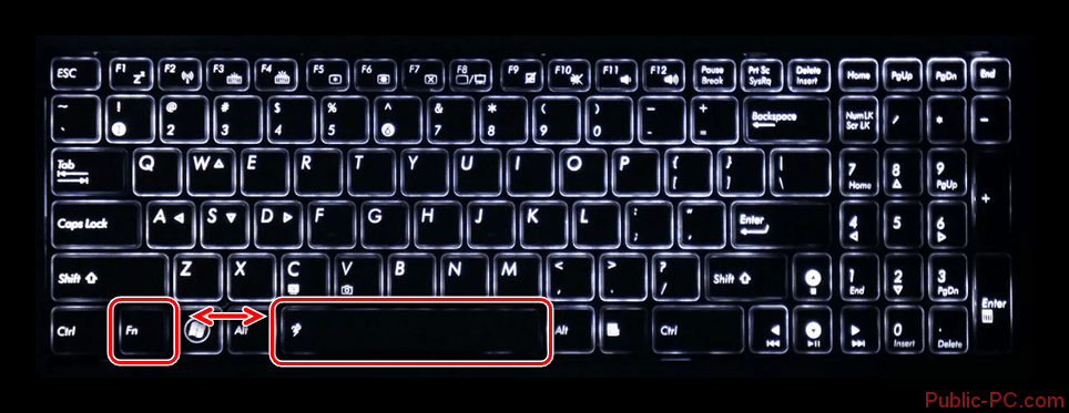 Как на ноутбуке lenovo включить подсветку клавиатуры и выключить ее