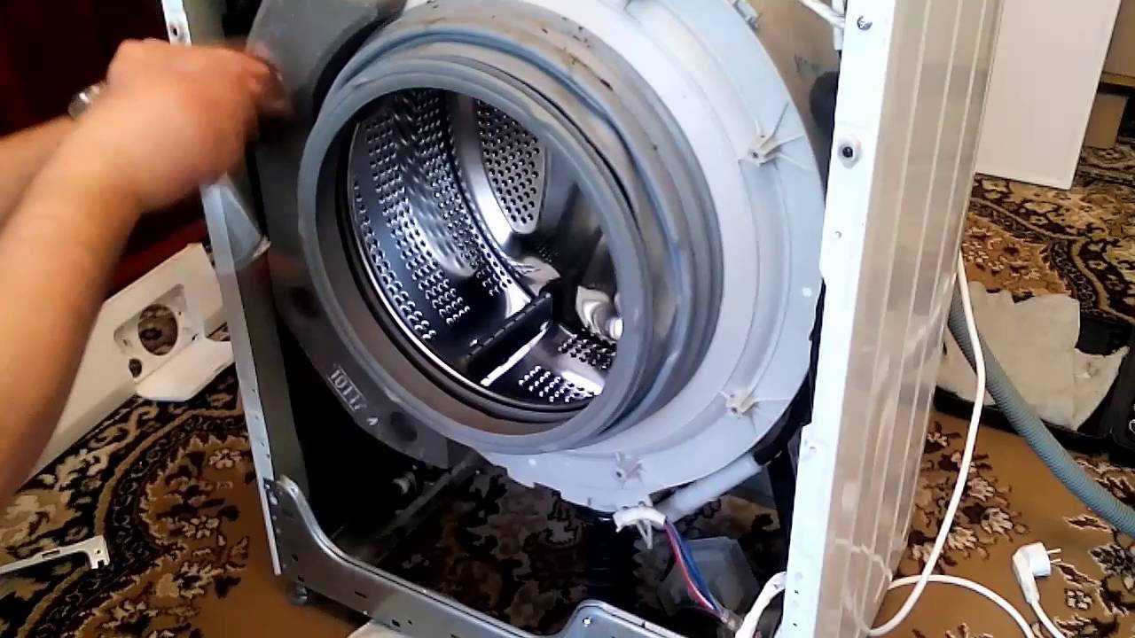 Как снять подшипник с барабана стиральной машины занусси: инструкция