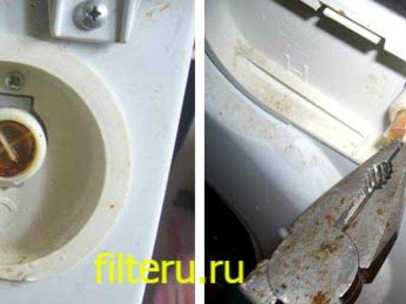 Как почистить фильтр в стиральной машине: где находится и как снять