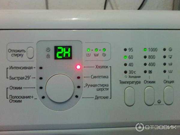 Первый запуск новой стиральной машины – инструкция