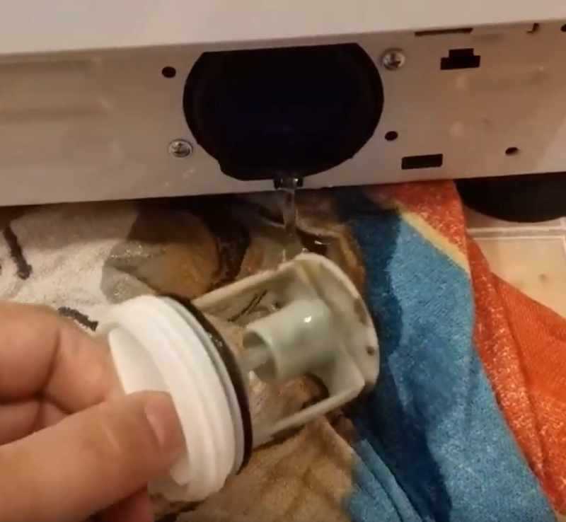 Чистка фильтра в стиральной машине индезит своими руками