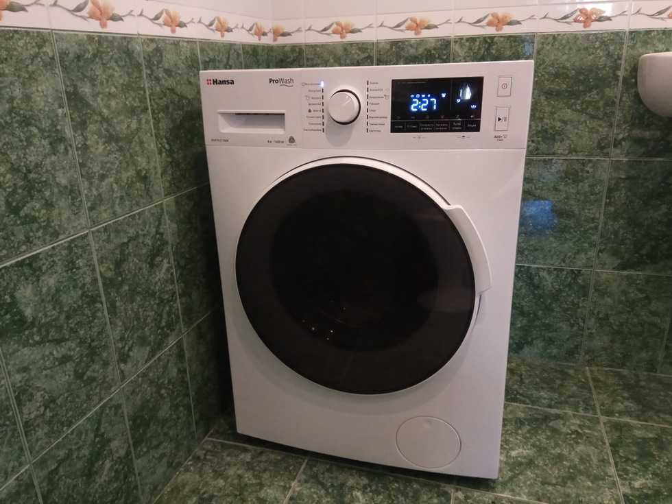 Hansa prowash whp6120l инструкция для стиральной машины