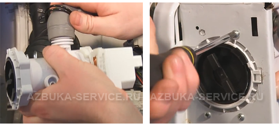 Ремонт помпы стиральной машины ✅: замена сливного насоса своими руками ?, как снять, где находится, что это такое, отремонтировать, сломался