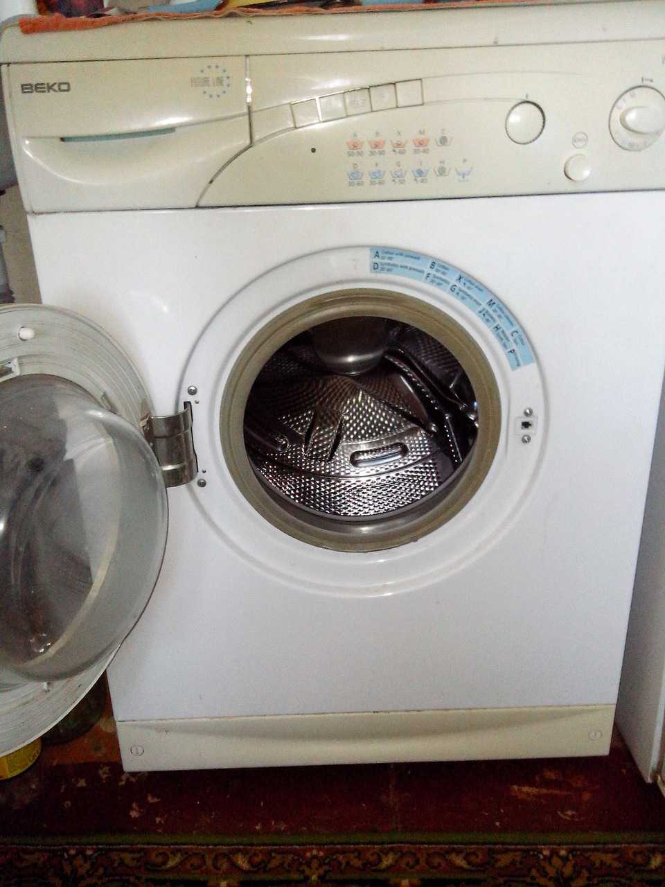 Зависла программа на стиральной машине беко