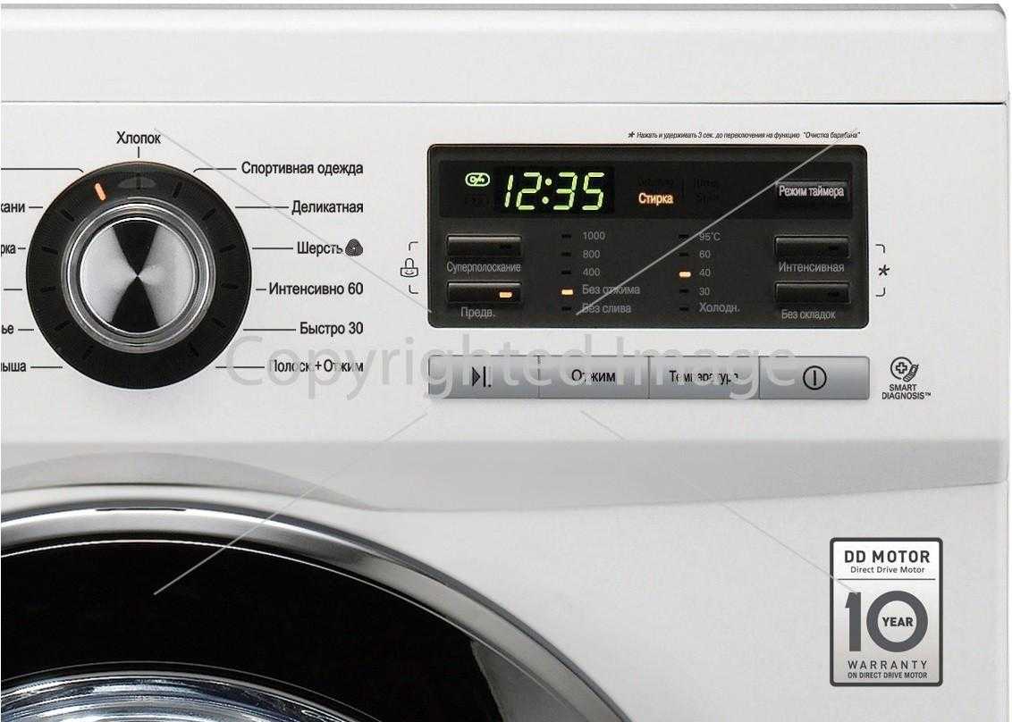 10 лучших стиральных машин lg