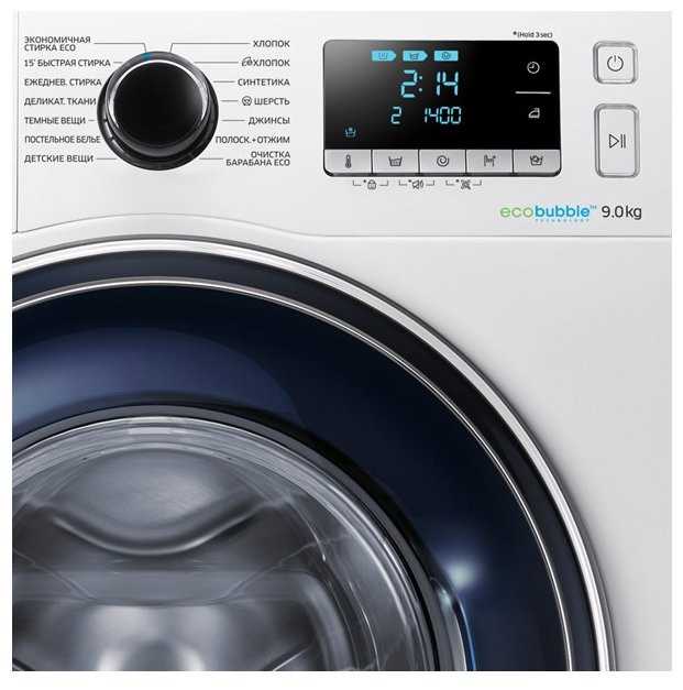Преимущества стиральной машины эко бабл от самсунг