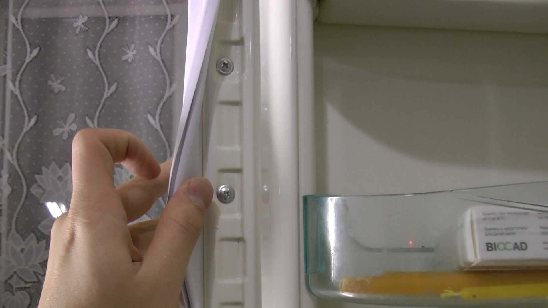 Ремонт и замена уплотнителя двери холодильника — пошагово!