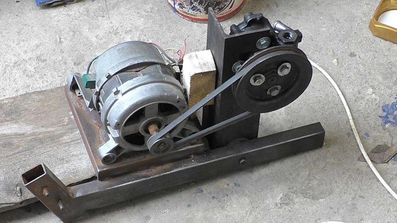 Использование деталей от старой стиральной машинки-автомат: самоделки из рабочего двигателя, схема подключения