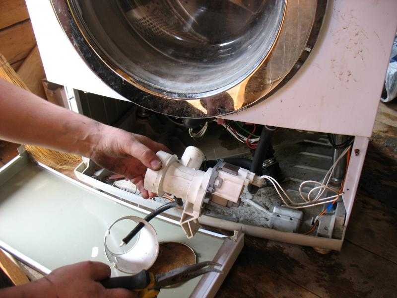 Как почистить фильтр в стиральной машине: где находится, как снять