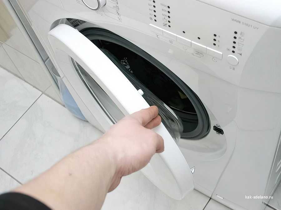 Как открыть стиральную машинку если она заблокирована