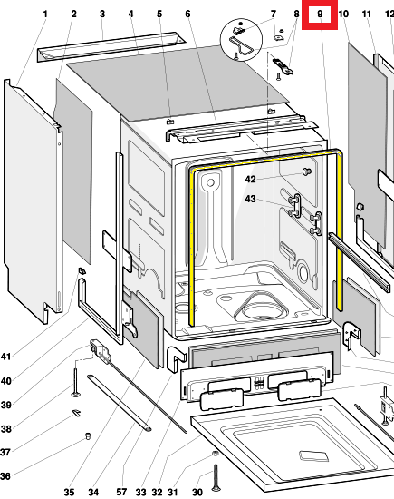 Регулировка двери посудомоечной машины: как установить правильно - Регулировка дверцы посудомоечной машины: как настроить плотность прилегания Стали обладателем посудомойки Тогда нужно установить и подключить ее — и важно правильно выполнить регулировку д