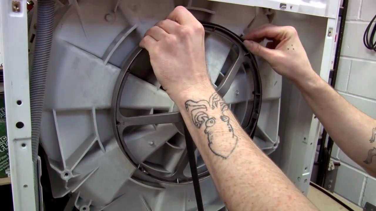 Что делать если порвался ремень в стиральной машине
