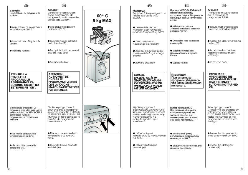 Стиральная машина candy aquamatic 10t – инструкция по применению