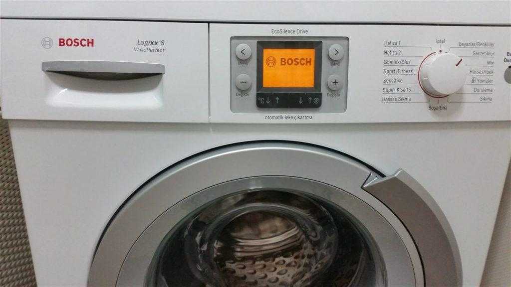 Режимы стирки стиральной машины бош (bosch)