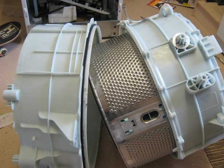 Как снять или разобрать барабан стиральной машины: инструкция