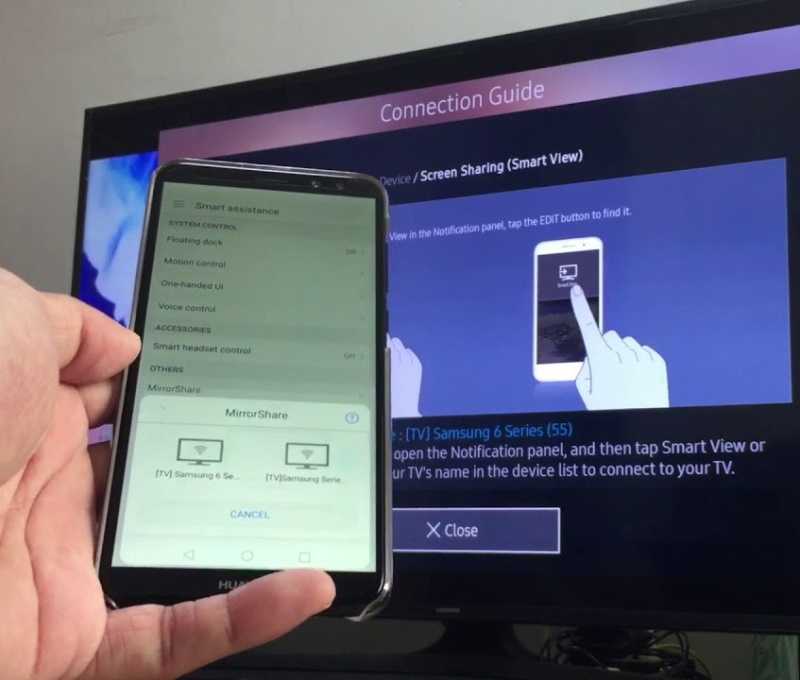 Подробная пошаговая инструкция, как подключить телефон Huawei Honor 10 к телевизору с описанием процесса